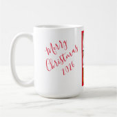 Weihnachtsfeiertag Foto Wohngestaltung Keepake Kaffeetasse (Links)