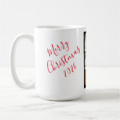Weihnachtsfeiertag Foto Wohngestaltung Keepake Kaffeetasse (Links)