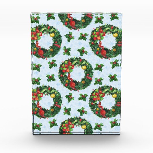 Weihnachtsfeiertag Fotoblock (Vorderseite)