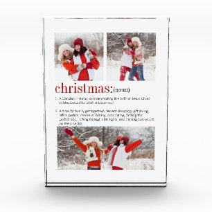 Weihnachtsfeiertag Fotoblock