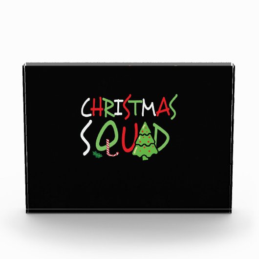 Weihnachtsfeiertag Fotoblock (Vorderseite)