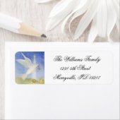 Weihnachtsfeiertag Friedenstaube Rücksendeadressen (Insitu)