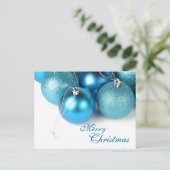 Weihnachtsfeiertag fröhlich feiertagspostkarte (Stehend Vorderseite)