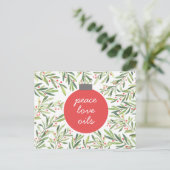 Weihnachtsfeiertag für einen unverzichtbaren Ölver Postkarte (Stehend Vorderseite)