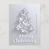 Weihnachtsfeiertag für Großunternehmen Postkarte (Vorderseite)