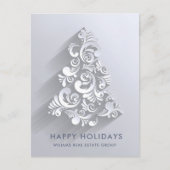 Weihnachtsfeiertag für Großunternehmen Postkarte (Vorderseite)