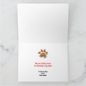 Weihnachtsfeiertag für Haustiere Karte (Innenseite)