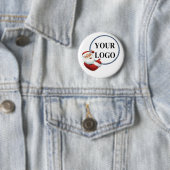 Weihnachtsfeiertag für Ihr Logo hinzufügen Button (Beispiel)