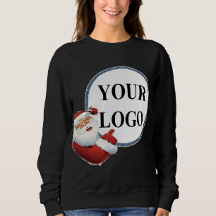 Weihnachtsfeiertag für Ihr Logo hinzufügen Sweatshirt