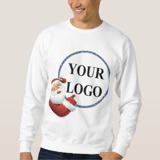 Weihnachtsfeiertag für Ihr Logo hinzufügen Sweatshirt