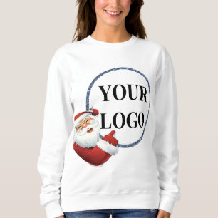 Weihnachtsfeiertag für Ihr Logo hinzufügen Sweatshirt