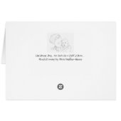 Weihnachtsfeiertag: "Für uns ist ein Kind Geboren. (Rückseite Horizontal)