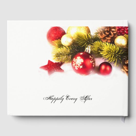 Weihnachtsfeiertag - Gästebuch (Rückseite)