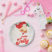 Weihnachtsfeiertag Gefühl Jolly Pappteller (Party)