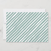 Weihnachtsfeiertag Geheimnis Santa Party Einladung (Rückseite)