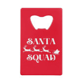 Weihnachtsfeiertag Geldbeutel Flaschenöffner (Vorderseite)