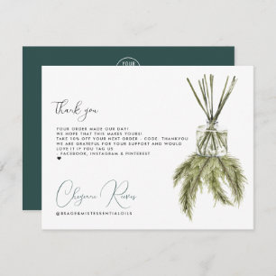 Weihnachtsfeiertag   Geschäftskunde Vielen Dank Dankeskarte