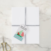 Weihnachtsfeiertag Geschenkanhänger (Mit Garn)