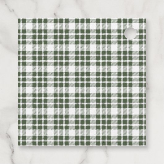 Weihnachtsfeiertag Geschenkanhänger (Rückseite)