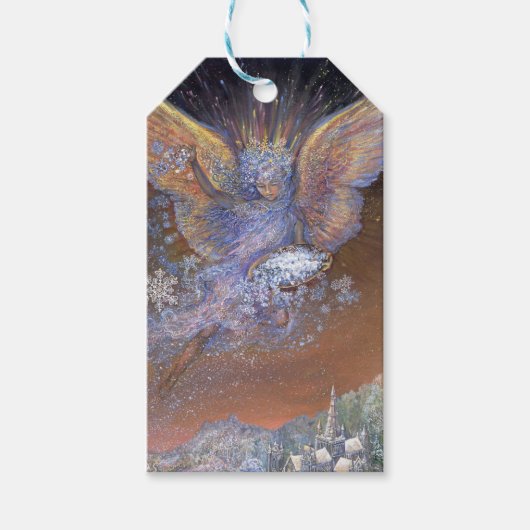 Weihnachtsfeiertag Geschenkanhänger (Vorderseite)