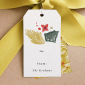 Weihnachtsfeiertag Geschenkanhänger