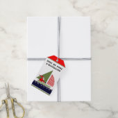 Weihnachtsfeiertag Geschenkanhänger (Mit Garn)