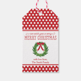 Weihnachtsfeiertag Geschenkanhänger