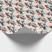 Weihnachtsfeiertag Geschenkpapier (Ecke)