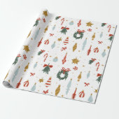 Weihnachtsfeiertag Geschenkpapier (Ungerollt)