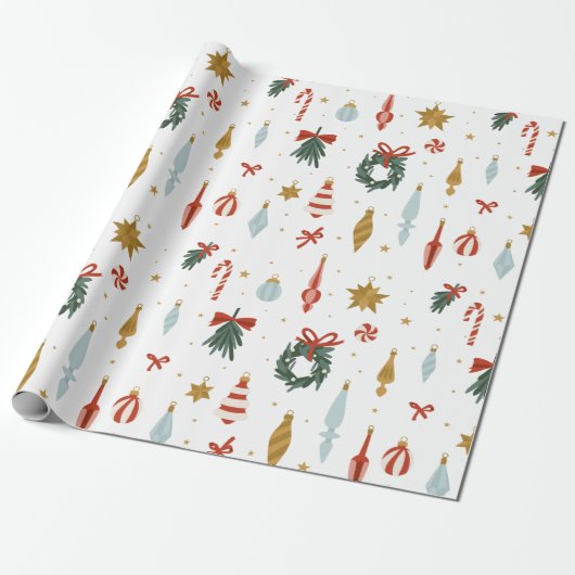 Weihnachtsfeiertag Geschenkpapier (Ungerollt)