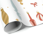 Weihnachtsfeiertag Geschenkpapier (Rolleneckpunkt)