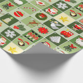 Weihnachtsfeiertag Geschenkpapier (Ecke)