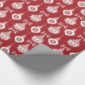 Weihnachtsfeiertag Geschenkpapier (Ecke)