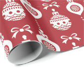 Weihnachtsfeiertag Geschenkpapier (Rolleneckpunkt)