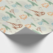 Weihnachtsfeiertag Geschenkpapier (Ecke)