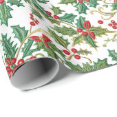 Weihnachtsfeiertag Geschenkpapier (Rolleneckpunkt)