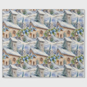 Weihnachtsfeiertag Geschenkpapier (Flach)