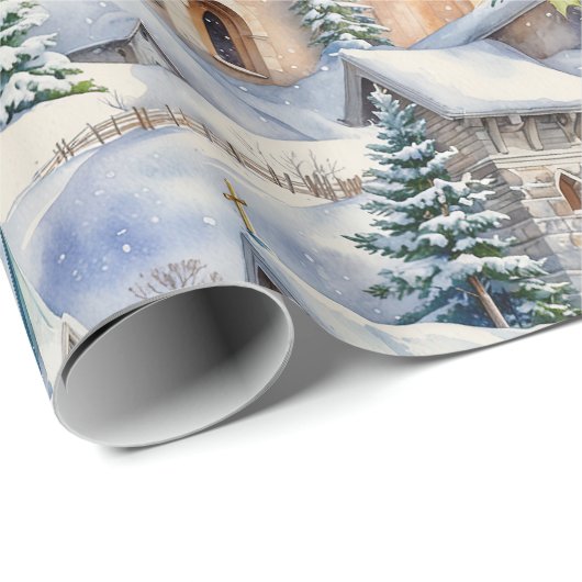 Weihnachtsfeiertag Geschenkpapier (Rolleneckpunkt)