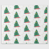 Weihnachtsfeiertag Geschenkpapier (Flach)