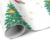 Weihnachtsfeiertag Geschenkpapier (Rolleneckpunkt)