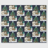 Weihnachtsfeiertag Geschenkpapier (Flach)
