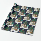 Weihnachtsfeiertag Geschenkpapier (Ungerollt)