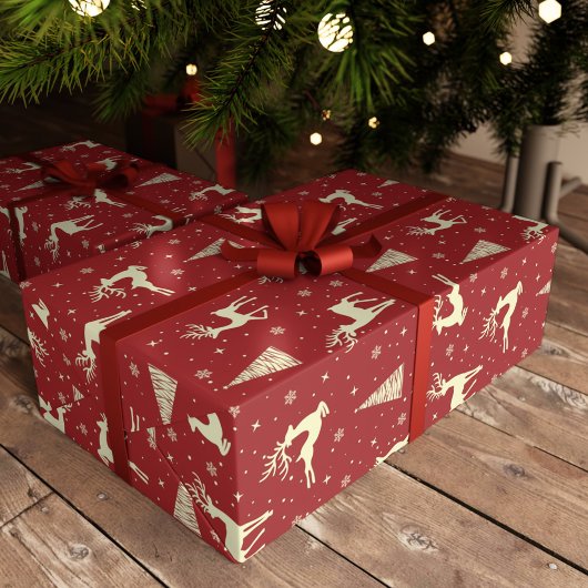 Weihnachtsfeiertag Geschenkpapier