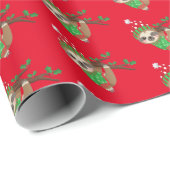 Weihnachtsfeiertag Geschenkpapier (Rolleneckpunkt)