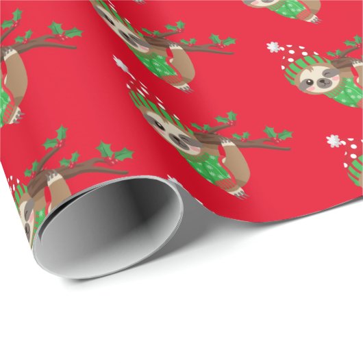 Weihnachtsfeiertag Geschenkpapier (Rolleneckpunkt)