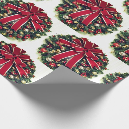 Weihnachtsfeiertag Geschenkpapier (Ecke)