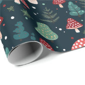 Weihnachtsfeiertag Geschenkpapier (Rolleneckpunkt)