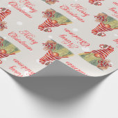 Weihnachtsfeiertag Geschenkpapier (Ecke)