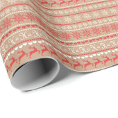 Weihnachtsfeiertag Geschenkpapier (Rolleneckpunkt)