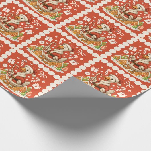 Weihnachtsfeiertag Geschenkpapier (Ecke)